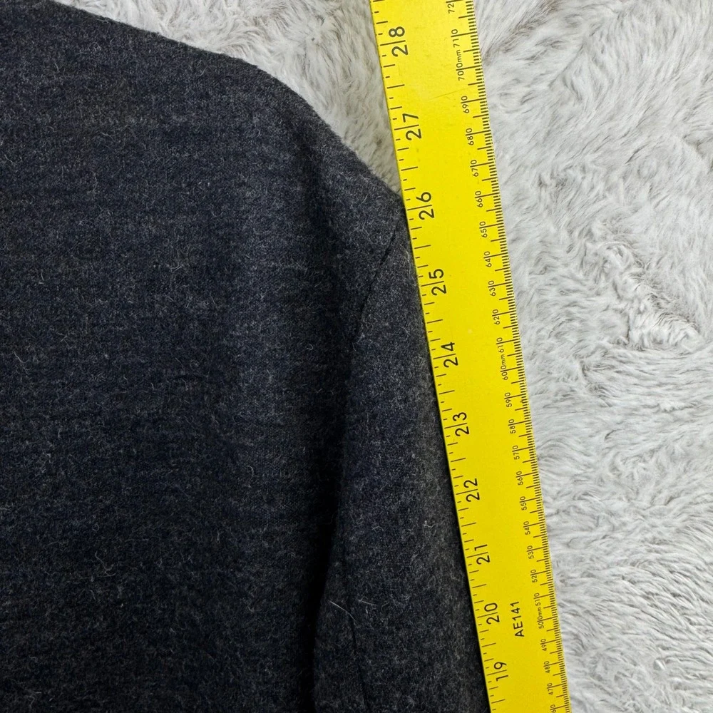 Banana Republic Blazer Mens 44R Gray Wool Blend Slim Fit Sport Coat Professional